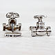 Cufflinks are made from 925 sterling silver in any form, Cuff Links, Magnitogorsk,  Фото №1