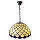 Classic stained glass chandelier in Tiffany style, Chandeliers, Magnitogorsk,  Фото №1
