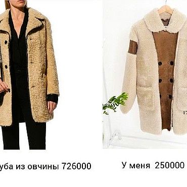 Одежда ручной работы. Ярмарка Мастеров - ручная работа Шубы: Шуба из овчины. Handmade.