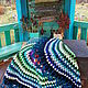 Carpet rainbow rug round crochet, Carpets, Dobryanka,  Фото №1