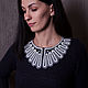 Lace collar black and white, Collars, St. Petersburg,  Фото №1
