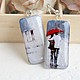 Серьги. Under the rain. Together. Серьги классические. Studio Shabby авторские украшения. Интернет-магазин Ярмарка Мастеров.  Фото №2