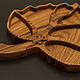 Wooden tray, dish. Menazhnitsa of wood. Scissors. Spirit of tree. My Livemaster. Фото №6