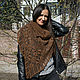 Shawl crochet Cinnamon. Shawls. Lily Kryuchkova (kruchokk). Online shopping on My Livemaster.  Фото №2