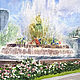 Фонтан "Каменный цветок" на ВДНХ. Картины. Shapeofmyart. Ярмарка Мастеров.  Фото №4