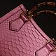 Сумка женская из кожи питона IMP0781P. Классическая сумка. CrocShop товары из экзотической кожи. Ярмарка Мастеров.  Фото №6