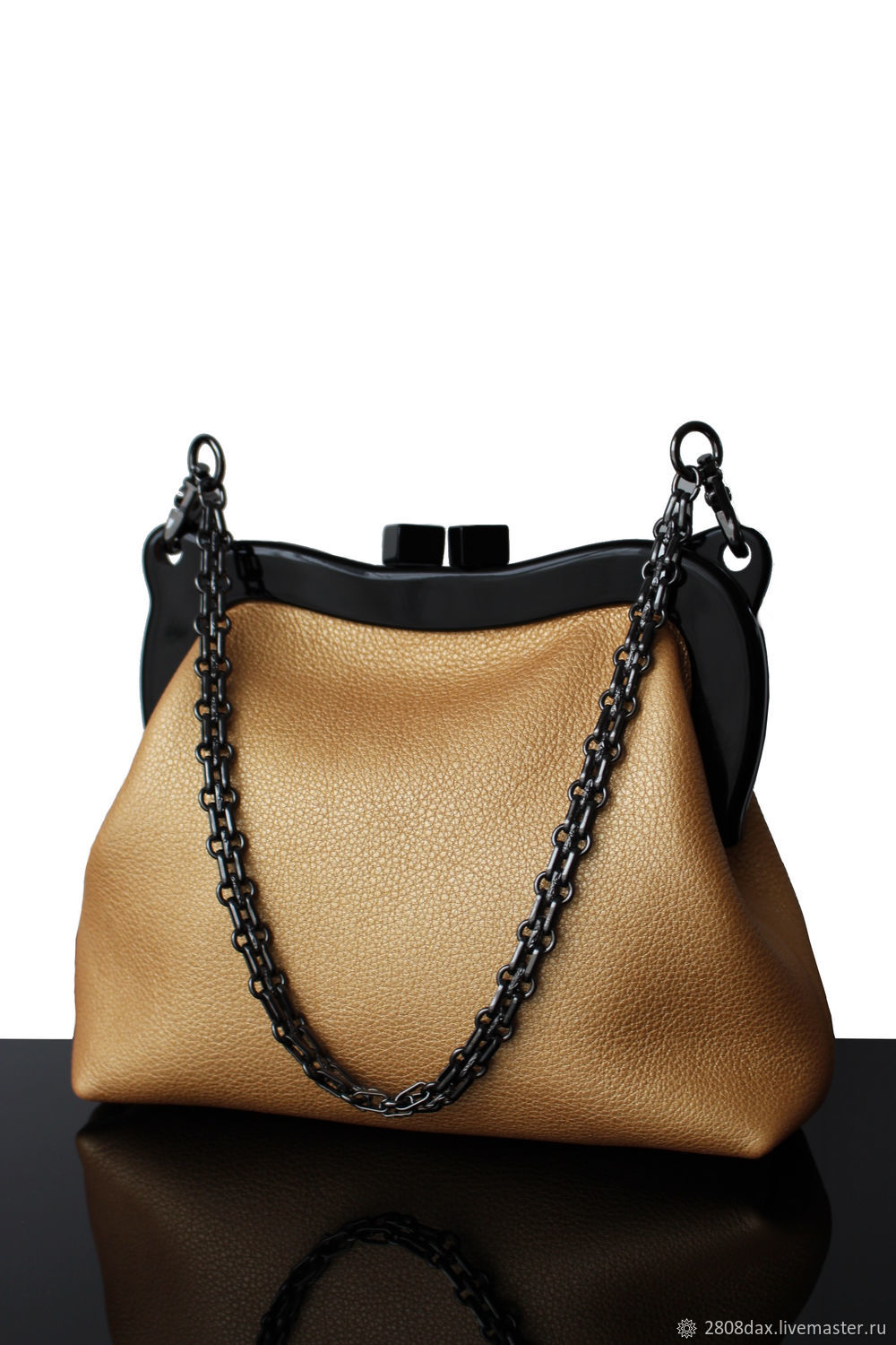 Golden Handbag Clasp Black Online On Livemaster With Handbags Handmade Livemaster Golden Handbag Clasp Black