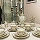 Винтаж: Чайно-кофейный сервиз Fürstenberg „Grecque Mille fleurs“, 50-е, Сервизы винтажные, Оффенбург,  Фото №1