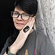 Р!Кольцо "Картина"  пейзажный агат, медь. Кольца. Svetlana Revina. Ярмарка Мастеров.  Фото №11