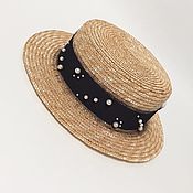 Соломенная шляпа «Одри mini»