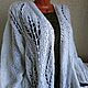 Cardigan 'Stylish leaves' hand-knitted. Cardigans. hand knitting from Galina Akhmedova. Online shopping on My Livemaster.  Фото №2