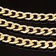 20 cm Chain 9h6 mm gold plated Yu. Korea (5158), Chains, Voronezh,  Фото №1