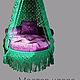 Мастер- классы подвесная мебель. Кресла. Татьяна Соколова. Ярмарка Мастеров.  Фото №5
