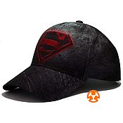 Аксессуары handmade. Livemaster - original item Superman krypton printed baseball cap. Handmade.