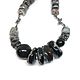Agate necklace-jet. Made of natural stones, accessories Anna Black. Necklace. The final touch. My Livemaster. Фото №4