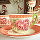 Винтаж: Кофейная чашка с блюдцем. Fiorello. Villeroy & Boch. Сервизы винтажные. Винтажная посуда из Германии. Ярмарка Мастеров.  Фото №6