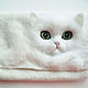 Валяная сумка  "Чёрный кот". Классическая сумка. ЛенаВи - Теплота от кота. Ярмарка Мастеров.  Фото №5