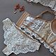  Свадебный комплект нижнего  белья. Комплекты белья. ShowRoom Malika (elvira-gadjiyeva). Ярмарка Мастеров.  Фото №5