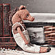 Мастер-класс по вязанию лошадки с одеждой (22-24 см). Схемы вязания. Straw Animals. Ярмарка Мастеров.  Фото №5