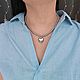 Колье с сердцем. Колье. La-belle-jewelry. Ярмарка Мастеров.  Фото №6