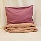 Set of bed linen from ranfors (organic cotton poplin). Bedding sets. Strochkastudio. My Livemaster. Фото №4