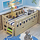 Детская кровать Берложка со съемными бортиками из массива, Мебель для детской, Петрозаводск,  Фото №1