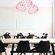 Тройная люстра ZAHA LIGHT розовая. Люстры. Eco-hitech люстры ZAHA LIGHT (SpacesBureau). Интернет-магазин Ярмарка Мастеров.  Фото №2