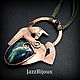 Кулон   "В поле с конём". Кулон. JazzBijoux (Елена Сафронова). Интернет-магазин Ярмарка Мастеров.  Фото №2