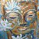 Oil painting ' Enlightenment of the World . Buddha '. Pictures. Picture&miniature lacquer painting. My Livemaster. Фото №6