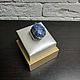 Lapis lazuli ring, lapis lazuli ring, unusual ring with a stone. Rings. Irina Moro. My Livemaster. Фото №4