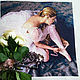 Картина вышивка крестиком Красота балерины, Гобелен, Сумы,  Фото №1