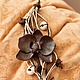Браслет "Орхидея-этно", Браслет из бусин, Иркутск,  Фото №1