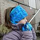 Повязка войлочная на голову шерстяная широкая повязка. Повязки. Сумки/Ремни/Портмоне Яресько Олеся. Ярмарка Мастеров.  Фото №4