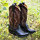 Women's Cowboy boots - Cossacks size 36. Cossacks shoes. Cowboy belts and bags. Online shopping on My Livemaster.  Фото №2