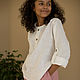 Order Linen shirt for girls. molinialife. Livemaster. . Blouses and shirts Фото №3