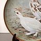Заказать Винтаж: Декоративная тарелка Franklin Porcelain 1979г. Охотничьи птицы мира. Антикварная лавка для друзей. Ярмарка Мастеров. . Тарелки винтажные Фото №3