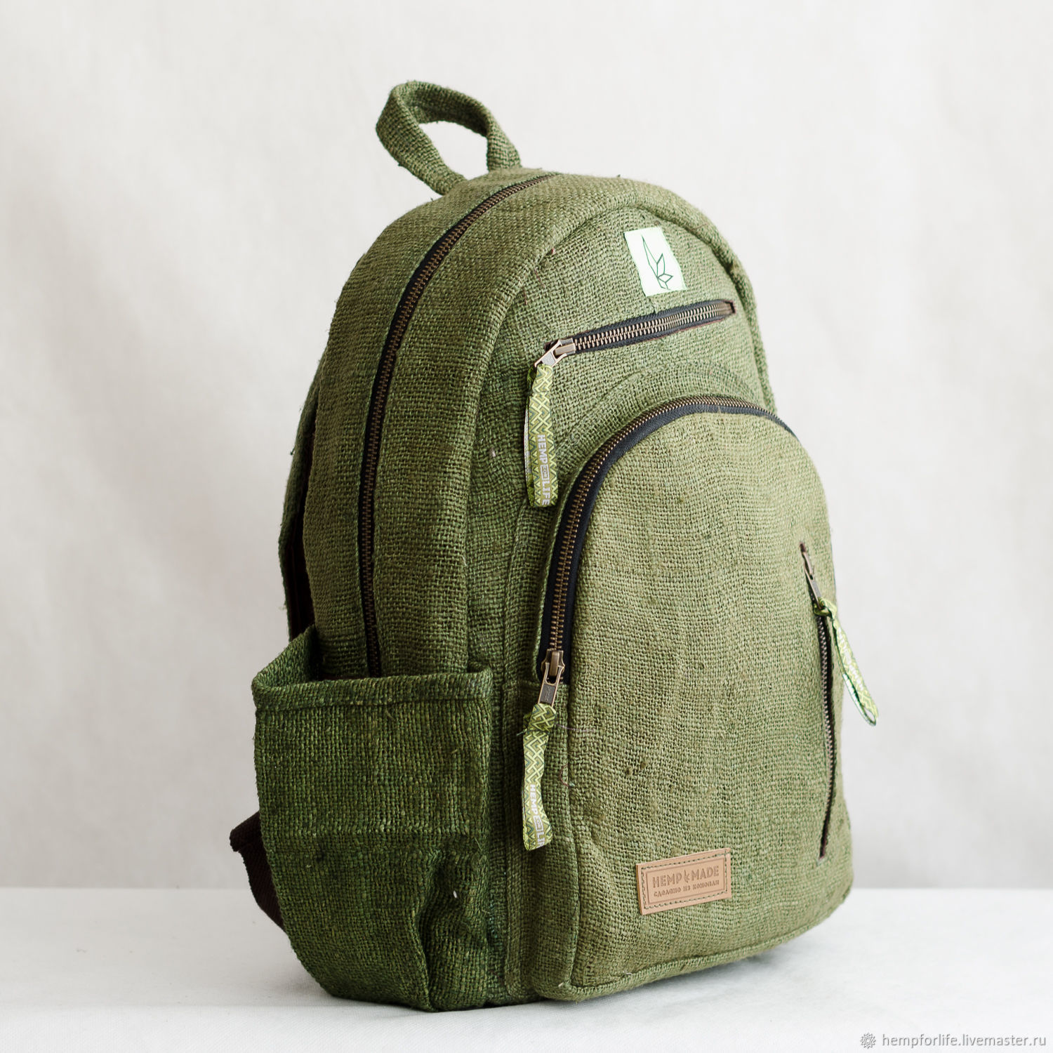 Купить рюкзак в нижнем новгороде. Рюкзак Хемп. Рюкзак torba зеленый. Рюкзак зеленый из конопли. Рюкзак из конопляной ткани.
