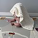 Плюшевый плед. Пледы. Вязаные обвесы•Вязаные игрушки•Плюшевые пледы. Ярмарка Мастеров.  Фото №5
