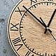 Деревянные часы на стену. Часы классические. FridayWood - мастерская мебели. Ярмарка Мастеров.  Фото №4
