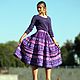 Boho-skirt 'Magic purple'. Skirts. PolMary. My Livemaster. Фото №4