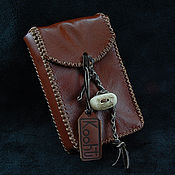 Фен-шуй и эзотерика handmade. Livemaster - original item Brown Leather Tarot Card Case. Handmade.