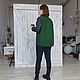 Куртка из сукна. Куртки. Art_Lab_Zakaraya (тёплые пальто и летний лён). Интернет-магазин Ярмарка Мастеров.  Фото №2