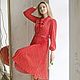 The dress 'Sofia' is red. Dresses. Designer clothing Olesya Masyutina. Online shopping on My Livemaster.  Фото №2