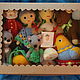 Puppet theatre: Knitted toys, fairy tale characters, little red hen. Puppet show. elenka12. My Livemaster. Фото №6