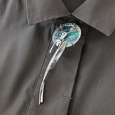 Украшения ручной работы. Ярмарка Мастеров - ручная работа БРОШЬ ОДУВАНЧИК. Handmade.