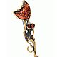 Brooch glamorous Cat a great Gift for girls women. Brooches. BalticAmberJewelryRu Tatyana. Online shopping on My Livemaster.  Фото №2