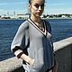 Джемпер в стиле Brun...lo Cuc...li. Джемперы. VSknitting. Ярмарка Мастеров.  Фото №4