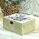 Violet casket decoupage wood. Box. Studio Villa-Oliva. My Livemaster. Фото №5