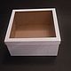 Box from cardboard with a window, Gift wrap, Moscow,  Фото №1