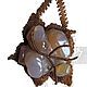 Necklace of beads with agate "Stone Flower", Pendants, Moscow,  Фото №1